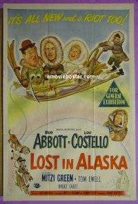 #6407 LOST IN ALASKA Aust 1sh '52 A & C 