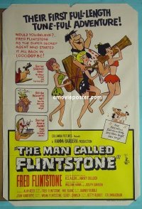 #6413 MAN CALLED FLINTSTONE Aust 1sh '66 