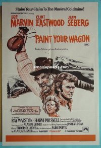 #6443 PAINT YOUR WAGON Aust 1sh '69 Eastwood 