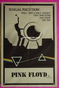 #1217 PINK FLOYD Aust 1sh '72 rock 'n' roll