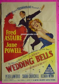 #1236 ROYAL WEDDING Aust 1sh '51 Astaire