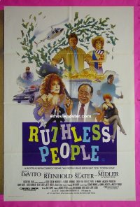 #1237 RUTHLESS PEOPLE Aust 1sh '86 DeVito