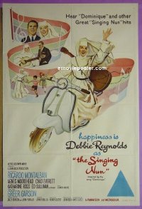 #6478 SINGING NUN Aust 1sh 66 Debbie Reynolds 