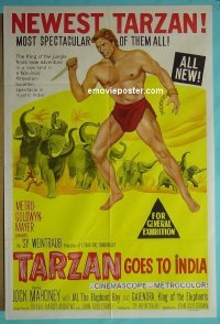#1266 TARZAN GOES TO INDIA Aust 1sh62 Mahoney