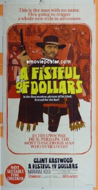 #8001 FISTFUL OF DOLLARS Aust 3sh 67 Eastwood 