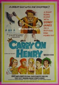 #1958 CARRY ON HENRY 8 Aust'72 English sex! 