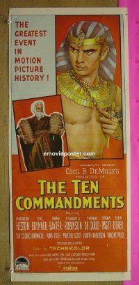 TEN COMMANDMENTS ('56) Aust daybill