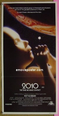 #7083 2010 Australian daybill movie poster '84 Scheider, Lithgow