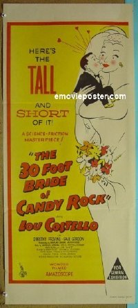 #6537 30 FOOT BRIDE OF CANDY ROCK Aust db '59 