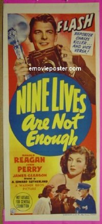 #8208 9 LIVES ARE NOT ENOUGH Aust db41 Reagan 