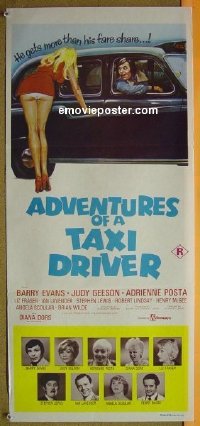 #8476 ADVENTURES OF A TAXI DRIVER Aust db '76 
