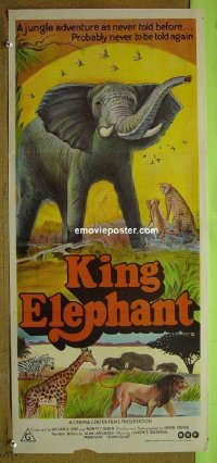 #1413 AFRICAN ELEPHANT Aust daybill '71