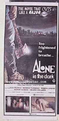 ALONE IN THE DARK ('83) Aust daybill