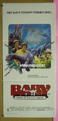 #199 BABY Aust daybill '85 dinosaurs! 