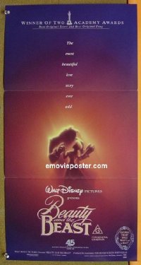 #8259 BEAUTY & THE BEAST Aust db '91 Disney 