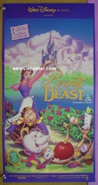 #1113 BEAUTY & BEAST AustDB#2 '91 Walt Disney