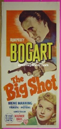 #8266 BIG SHOT Aust daybill42 Humphrey Bogart 