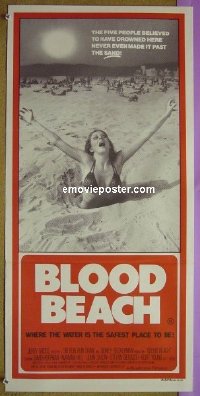 #1153 BLOOD BEACH Aust DB '81 classic image!