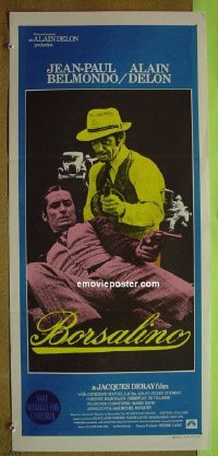 #1468 BORSALINO Aust daybill '70 Belmondo