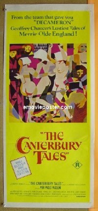 #8302 CANTERBURY TALES Aust db '71 Pasolini 