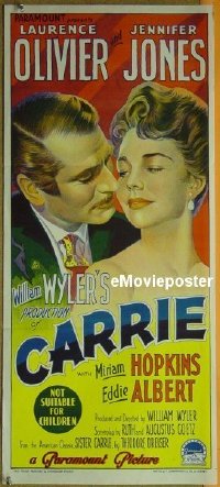 #271 CARRIE daybill '52 Olivier, Jen Jones 