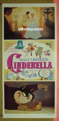 #294 CINDERELLA Aust daybill R73 Walt Disney 