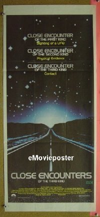 #303 CLOSE ENCOUNTERS OF THE 3rd KIND daybill 
