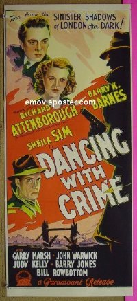 #8653 DANCING WITH CRIME Aust db '47 