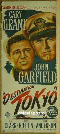 #339 DESTINATION TOKYO daybill '43 Cary Grant 