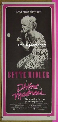 #6659 DIVINE MADNESS Aust db '80 Bette Midler 