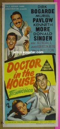 #8682 DOCTOR IN THE HOUSE Aust db '55 