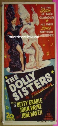 #6663 DOLLY SISTERS Aust db '45 Betty Grable 
