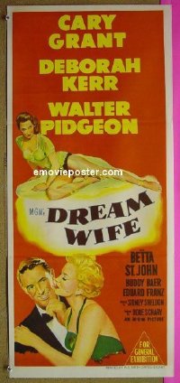 #8691 DREAM WIFE Aust db '53 Cary Grant, Kerr 