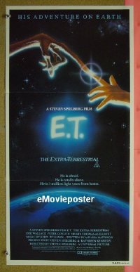 #373 ET Aust daybill '82 Spielberg, Barrymore 
