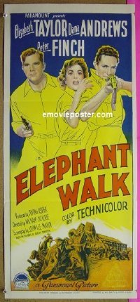 #6681 ELEPHANT WALK AustDB54 Elizabeth Taylor 