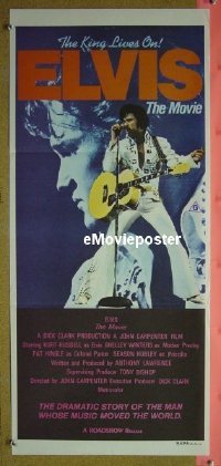 #365 ELVIS daybill 79 Kurt Russell, Carpenter 