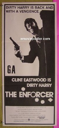 #8402 ENFORCER Aust daybill 77 Clint Eastwood 