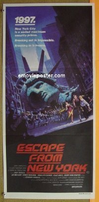 #1369 ESCAPE FROM NEW YORK Aust DB 81 Russell