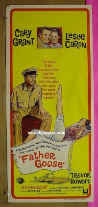 #1599 FATHER GOOSE Aust daybill 65 Cary Grant