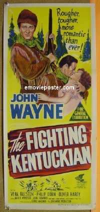 #389 FIGHTING KENTUCKIAN daybill '49 Wayne 