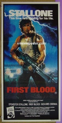 #1009 1ST BLOOD Aust DB82 Rambo, Sly Stallone