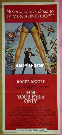 #1420 FOR YOUR EYES ONLY Aust DB '81 Moore