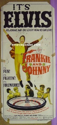 #1617 FRANKIE & JOHNNY Aust daybill '66 Elvis