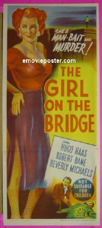 #8442 GIRL ON THE BRIDGE Aust db 51 bad girl! 