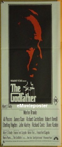 #428 GODFATHER Aust daybill '72 red style 
