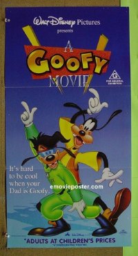 #1645 GOOFY MOVIE Aust daybill 95 Walt Disney