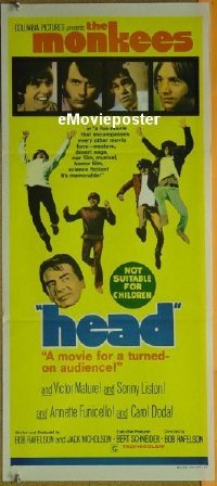 #8472 HEAD Aust daybill '68 The Monkees 