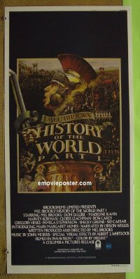 #1681 HISTORY OF THE WORLD PART I Austdaybill