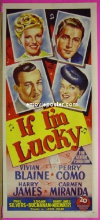 #8503 IF I'M LUCKY Aust db '46 Perry Como 