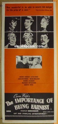 #8504 IMPORTANCE OF BEING EARNEST Aust db R70s